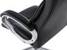 Faux Leather Executive Chair Black TRIUMPH_504135