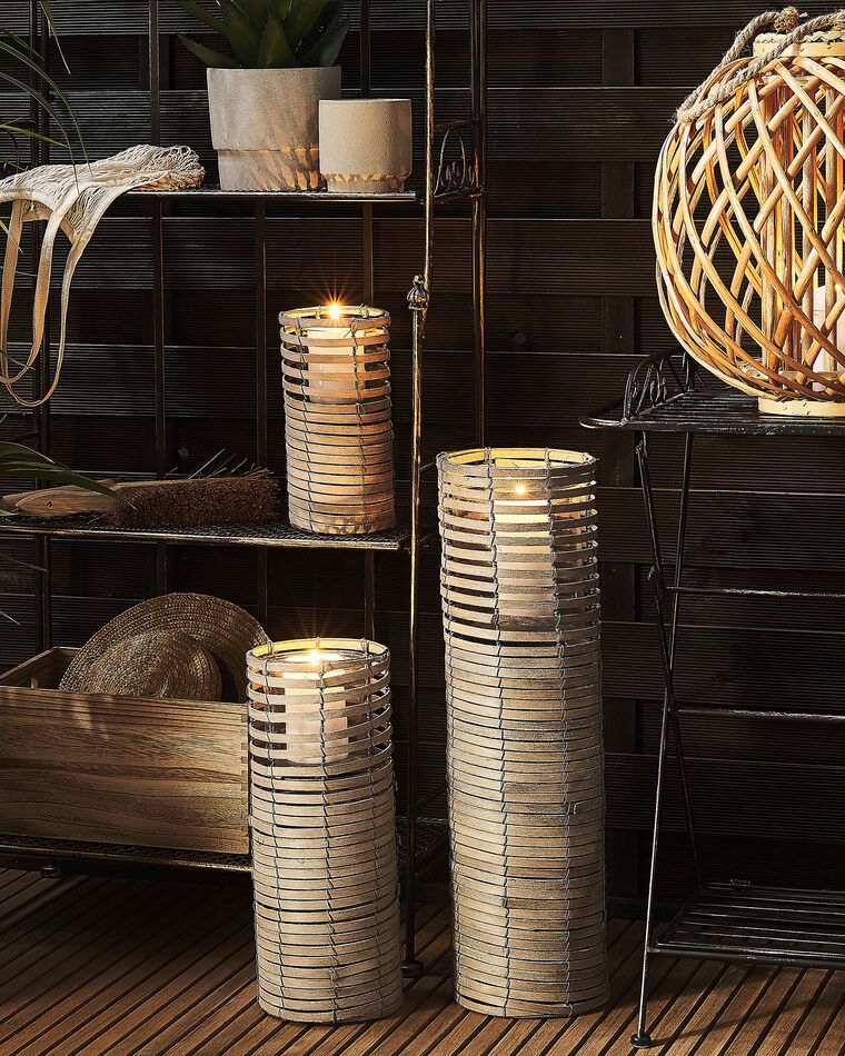 Yorkmills Pijler Kaarsenhouder Set van 3, Boerderij Decor Woonkamer Hoge Kaarsenhouders voor Pillar Kaarsen, Houten Kandelaars voor Tafel Centerpieces Tan Home Decor Keuken Eetkamer Tafel Decor Yorkmills Pijler Kaarsenhouder Set van 3, Boerderij Decor Woonkamer Hoge Kaarsenhouders voor Pillar Kaarsen, Houten Kandelaars voor Tafel Centerpieces Tan Home Decor Keuken Eetkamer Tafel Decor
