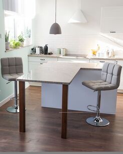 Baarijakkara kangas vaalea beige 2 kpl MARION