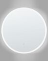 Round LED Wall Mirror ø 79 cm Silver DEAUVILLE_837550
