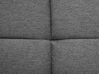 Sofá cama 3 plazas tapizado gris oscuro INGARO_711899