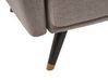 Fabric Sofa Bed Light Brown VIMMERBY_900082