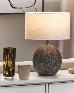 Pöytävalaisin keraaminen musta FONISSA Pöytävalaisin keraaminen musta FONISSA