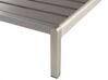 Ligstoel aluminium grijs NARDO_449566