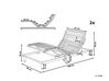 Set of 2 EU Single Size Electric Adjustable Bed Frames COMFORT_772205