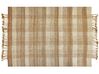 Jutový koberec 160 x 230 cm béžový BERISSA_850131