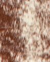 Tappeto pelle bovina sintetica marrone 130 x 170 cm ZEIL_913716