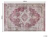 Teppich mehrfarbig orientalisches Muster 150 x 230 cm Kurzflor ARHAVI_817439