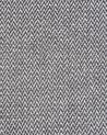 Set di 2 sedie da pranzo tessuto grigio chiaro e legno scuro ALBION_837804