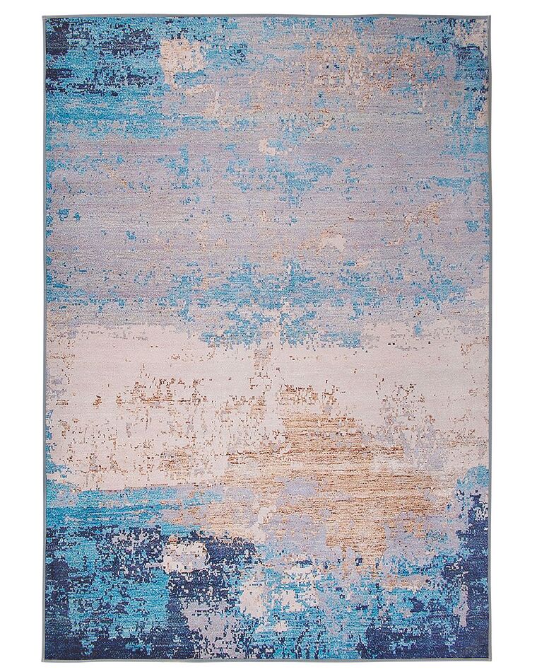 Teppich blau 160 x 230 cm Kurzflor INEGOL_717036