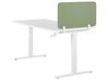 Pannello divisorio per scrivania verde 72 x 40 cm WALLY_853053