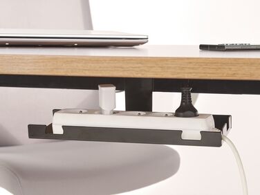 Cable Tray for Manual Adjustable Desk Black TRACIE