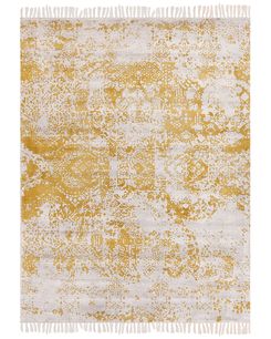 Matto viskoosi keltainen/beige 160 x 230 cm BOYALI Matto viskoosi keltainen/beige 160 x 230 cm BOYALI