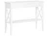 Konzolový stolík s 2 zásuvkami biely AVENUE_751680