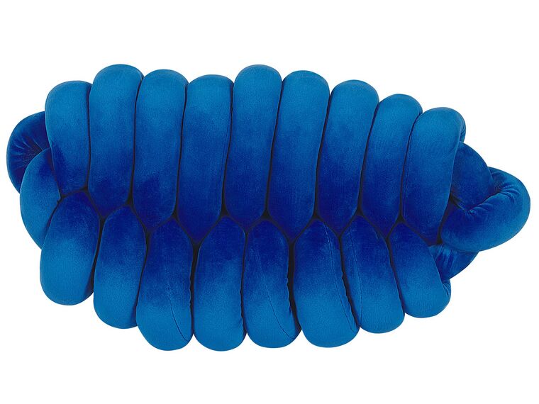 Cojín terciopelo azul marino x 25 PANARA | Beliani.es