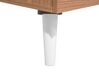 TV Stand Light Wood with White ALLOA_713087