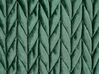 2 poduszki dekoracyjne 45 x 45 cm zielone ECLIPTA_902980