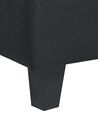 Fabric 1-Seat Section Black UNSTAD_893371
