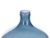 Bloemenvaas blauw glas 39 cm ROTI_823648