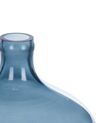 Dekoratívna sklenená váza 39 cm modrá ROTI_823648