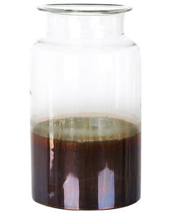 Kukkamaljakko lasi monivärinen 30 cm BHATURE