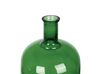 Decoratieve vaas groen glas 45 cm KORMA_830408