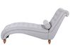 Fabric Chaise Lounge Grey MURET_756989