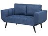 Sofa rozkładana niebieska BREKKE_731144