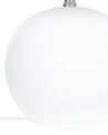 Lámpara de mesa de cerámica blanca LIMIA_878630