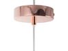Metal Pendant Lamp Copper TORDINO_691421