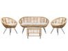 Set divano e poltrone 4 posti con tavolino rattan naturale MARATEA/CESENATICO_878414