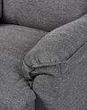 Fabric Recliner Chair Grey EVERTON_884495