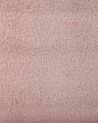 Tæppe 60 x 90 cm lyserød kunstpels UNDARA_812951