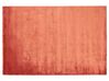 Viskózový koberec 140 x 200 cm oranžový GESI II_837673