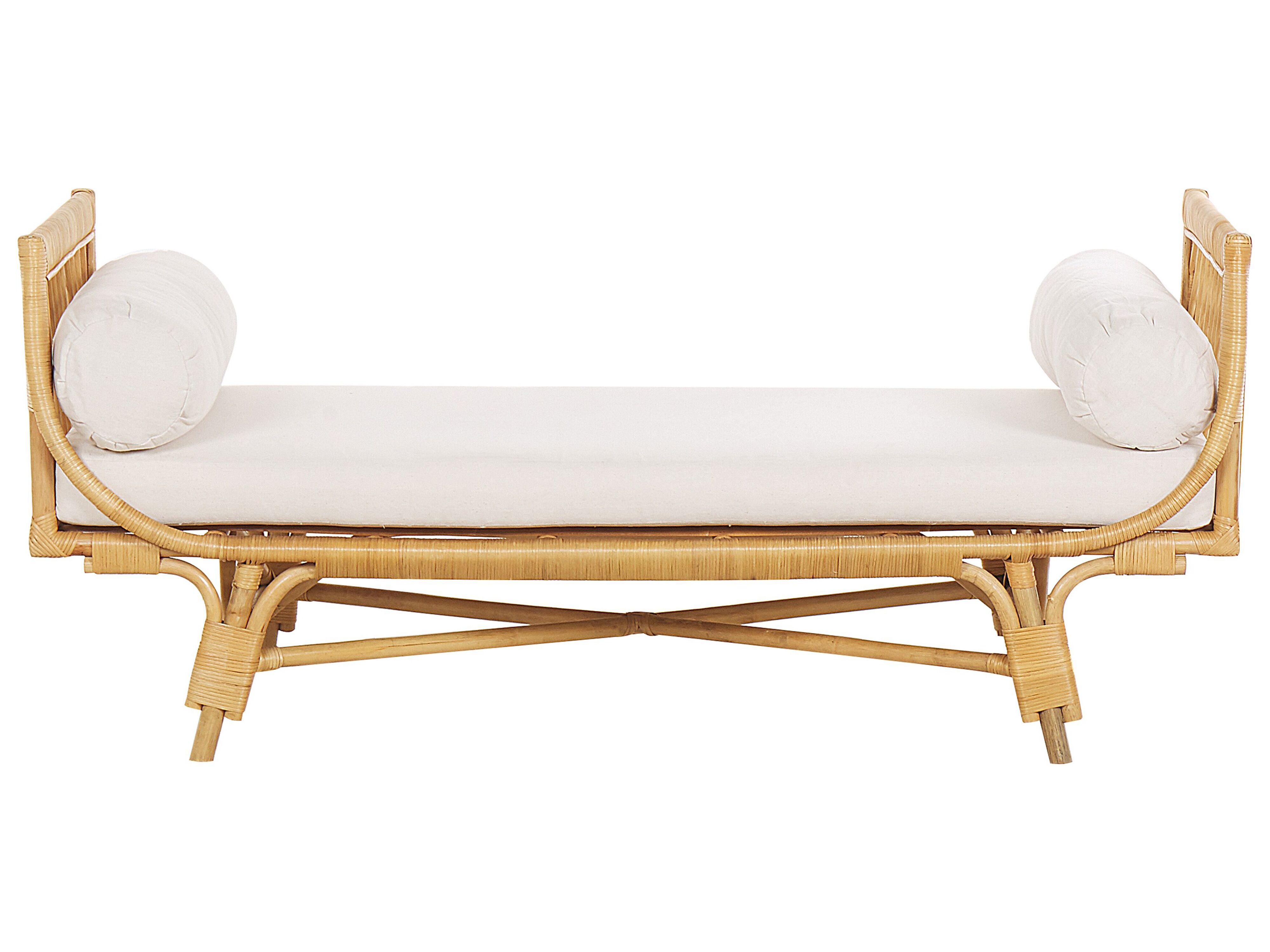 Rattan Bench Beige Ballao Ex Factury At Fair Price Right To Return Within 100 Days Rattan Bench Beige Ballao Ex Factury At Fair Price Right To Return Within 100 Days