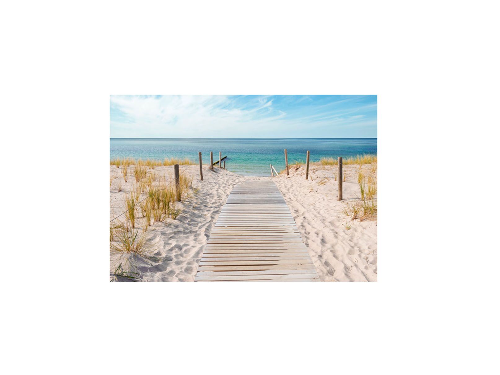 Fototapete 3d Optik 100 X 70 Cm Urlaub Am Meer Beliani De