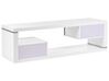 TV Stand White and Black SPOKAN_832870