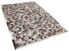 Kožený patchworkový koberec 160 x 230 cm vícebarevný ARMUTLU_780675