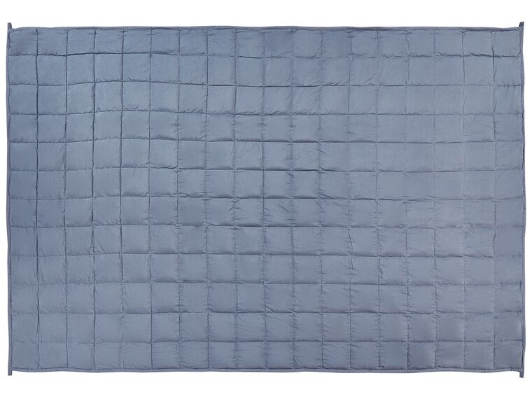 Verzwaringsdeken blauw 120 x 180 cm 7 kg NEREID Beliani.nl