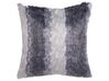 Set of 2 Faux Fur Cushions 45 x 45 cm Grey HORDEUM_822152