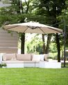 Grand parasol de Jardin beige clair ⌀ 300 cm SAVONA_370903