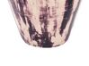 Terracotta Dekorativ Vase 34cm Violet og Beige AMATHUS_850385