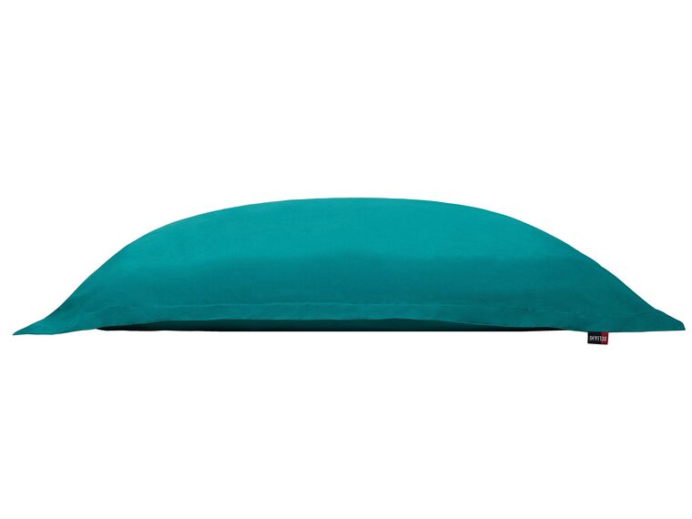 Large Bean Bag 140 x 180 cm Teal FUZZY Beliani.it