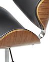 Armless Desk Chair Black ROTTERDAM_713234