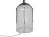 Table Lamp Transparent with Grey DEVOLL_741411