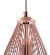 Metal Pendant Lamp Copper CONCA_691073