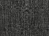 Fabric Single Sofa Bed Dark Grey SETTEN_733206