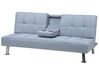 Fabric Sofa Bed Light Grey ROXEN_702004