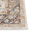 Teppich beige 160 x 230 cm orientalisches Muster Kurzflor NURNUS_854876