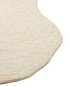 Alfombra infantil de lana blanca 100 x 160 cm IOREK_874907